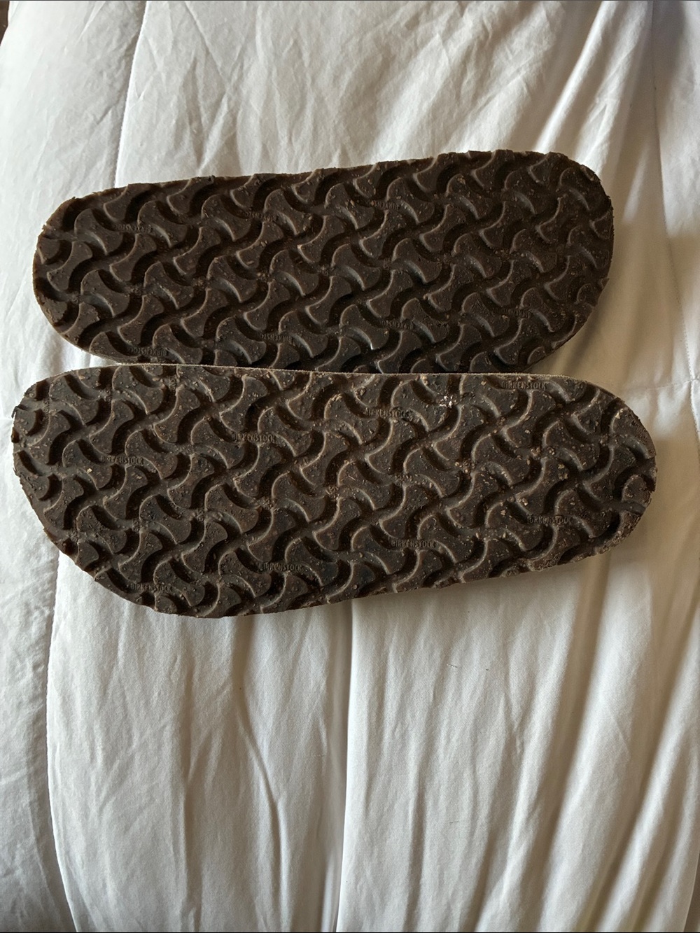 Birkenstock Brown Suede Clogs - Picture 3 of 4
